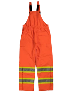 Tough Duck SB04 Waterproof Breathable Ripstop 300D Safety Rain Bib Overall | XS - 5XL Hi-Vis Work Wear