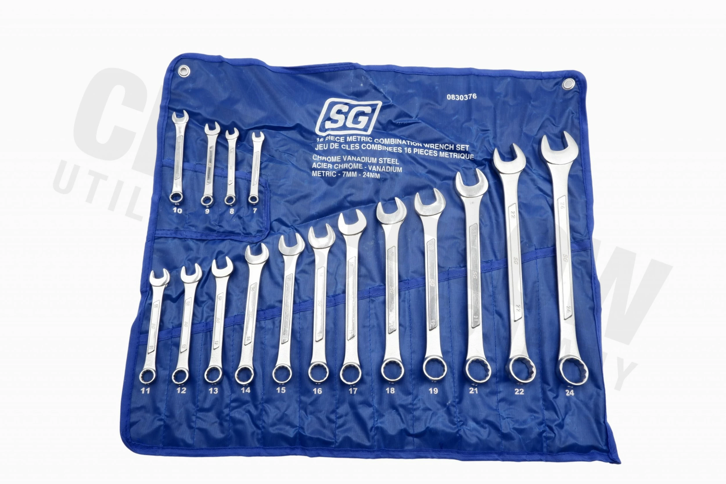 SG 16 Piece Combination Wrench Set 5 SG 16 Piece Combination Wrench Set