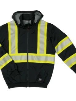 Tough Duck SJ16 Thermal Lined Safety Hoodie | XS-5XL Hi-Vis Work Wear