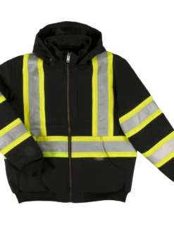 Tough Duck SJ25 Cotton Duck Winter Safety Bomber | XS-5XL