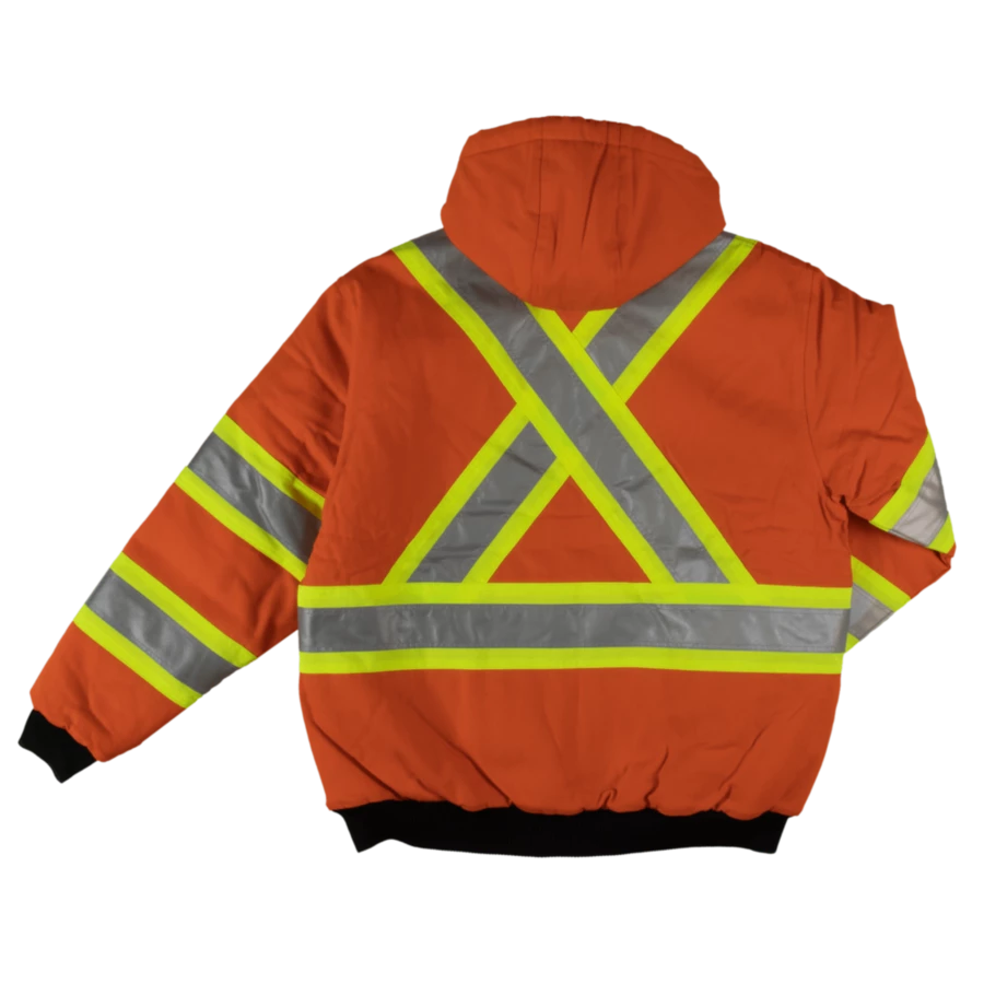 Tough Duck SJ25 Cotton Duck Winter Safety Bomber | XS-5XL 8 Tough Duck SJ25 Cotton Duck Winter Safety Bomber | XS-5XL