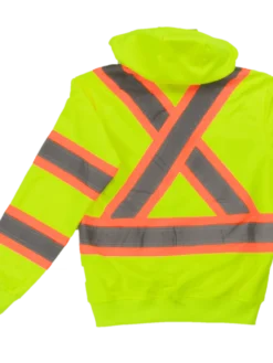 Hi-Vis Work Wear Tough Duck SJ42 Women's Safety Hoodie | XS-2XL
