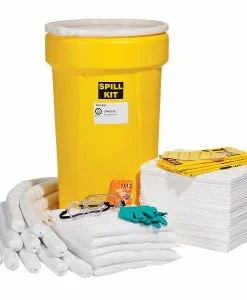Maintenance Supplies SpillTech Oil Only 55-Gallon Spill Kit