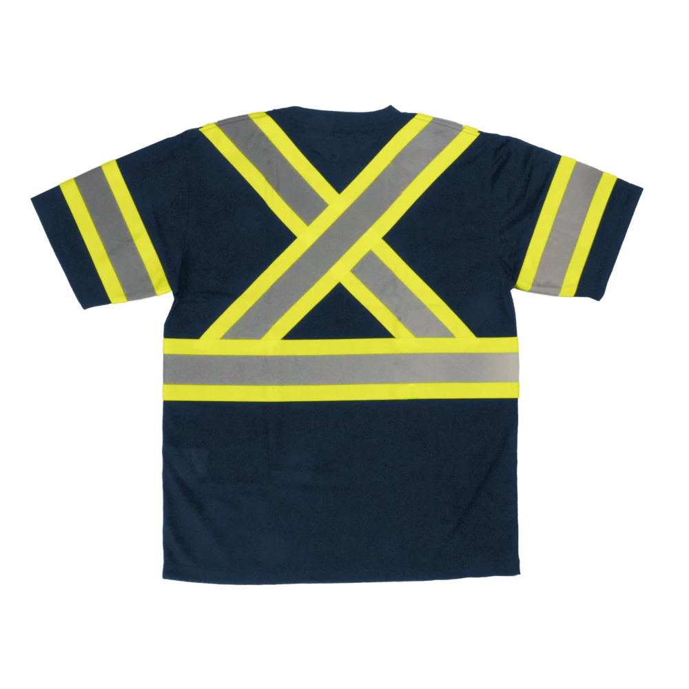 Hi-Vis Work Wear Tough Duck ST09 Polyester Micro Mesh Shirt W/ Armband | XS-5XL 11 Hi-Vis Work Wear Tough Duck ST09 Polyester Micro Mesh Shirt W/ Armband | XS-5XL