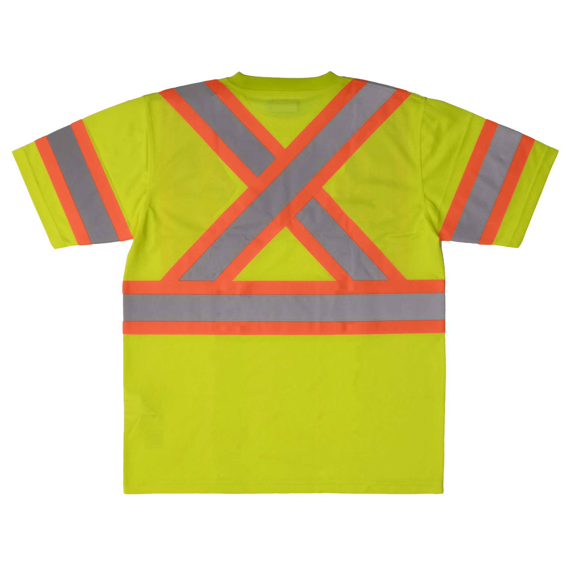 Hi-Vis Work Wear Tough Duck ST09 Polyester Micro Mesh Shirt W/ Armband | XS-5XL 4 Hi-Vis Work Wear Tough Duck ST09 Polyester Micro Mesh Shirt W/ Armband | XS-5XL