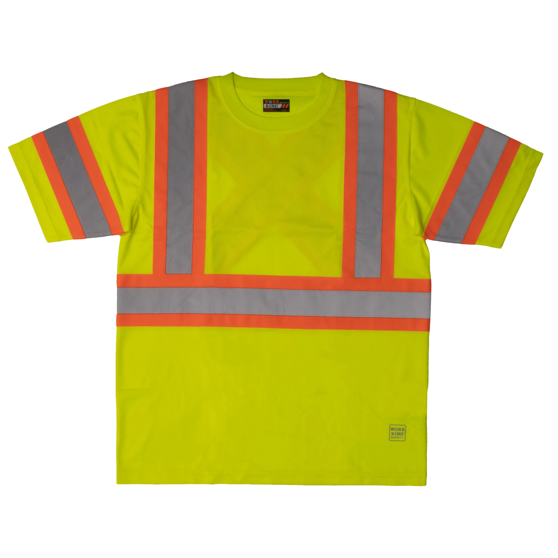 Hi-Vis Work Wear Tough Duck ST09 Polyester Micro Mesh Shirt W/ Armband | XS-5XL 3 Hi-Vis Work Wear Tough Duck ST09 Polyester Micro Mesh Shirt W/ Armband | XS-5XL
