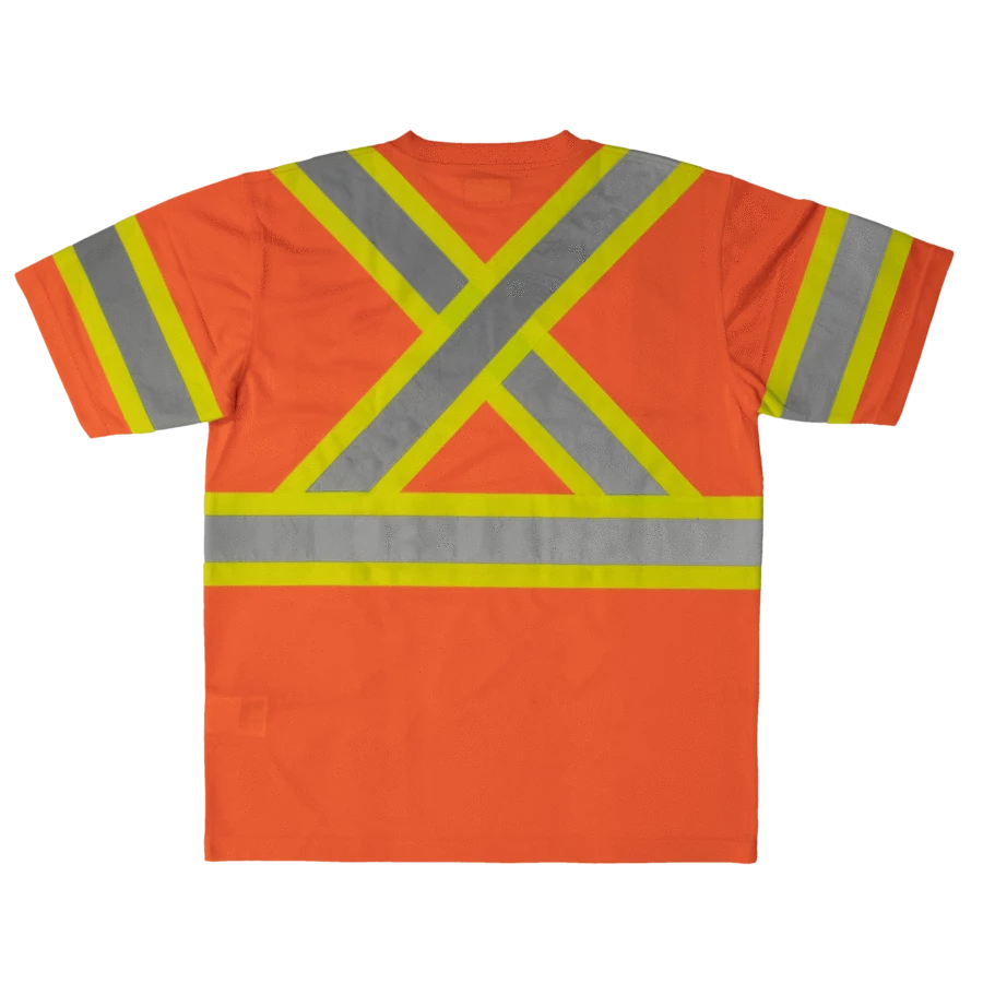 Hi-Vis Work Wear Tough Duck ST09 Polyester Micro Mesh Shirt W/ Armband | XS-5XL 6 Hi-Vis Work Wear Tough Duck ST09 Polyester Micro Mesh Shirt W/ Armband | XS-5XL