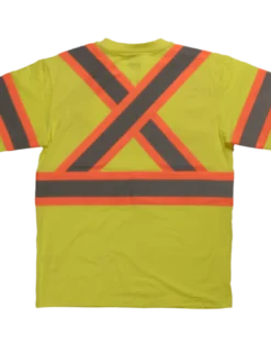 Tough Duck ST11 Premium 100% Cotton Safety T-Shirt With Armbands | XS-5XL Hi-Vis Work Wear