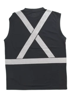 Hi-Vis Work Wear Tough Duck ST15 Sleeveless Safety T-Shirt | XS-5XL