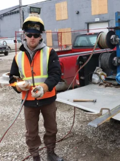 Tough Duck SV06 Quilt Lined Cotton Duck Safety Vest | XS-5XL Hi-Vis Work Wear