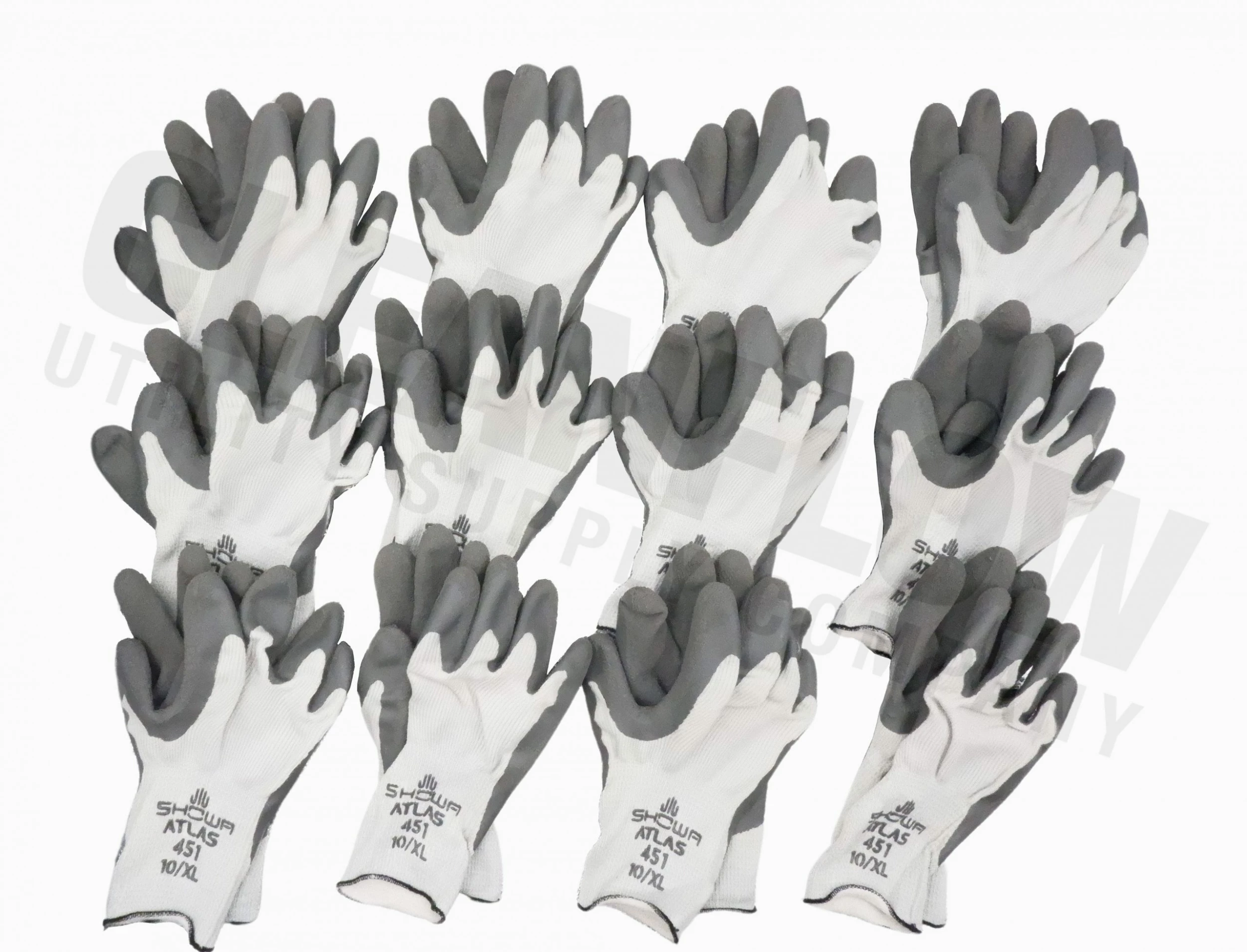 SHOWA 451 Insulated Rubber Grip Gloves - Pack Of 12 Pairs Work Gloves 4 SHOWA 451 Insulated Rubber Grip Gloves - Pack Of 12 Pairs Work Gloves