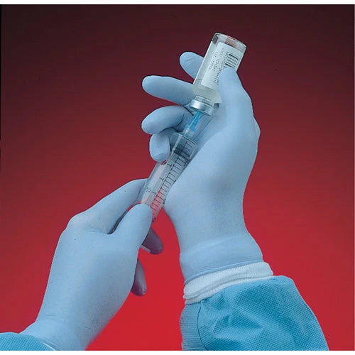 Work Gloves Showa N-DEX 6005PF Blue Nitrile 4-Mil Powder-Free Examination Gloves - Box Of 100 5 Work Gloves Showa N-DEX 6005PF Blue Nitrile 4-Mil Powder-Free Examination Gloves - Box Of 100