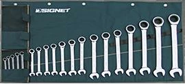 Hand Tools Signet 34279 Ratcheting Wrench Set, Metric, 19 Piece 3 Hand Tools Signet 34279 Ratcheting Wrench Set, Metric, 19 Piece