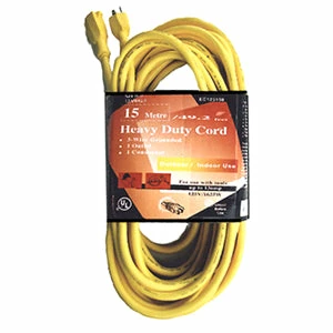 Unex Lighting Outdoor Extension Cords - 14 Gauge - 13A Rated - Single Outlet 3 Unex Lighting Outdoor Extension Cords - 14 Gauge - 13A Rated - Single Outlet