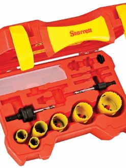 Starrett Premium Locksmith Holesaw Kit