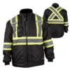 Hi-Vis Work Wear Terra Hi-Vis Lined Freezer Jacket | S-5XL