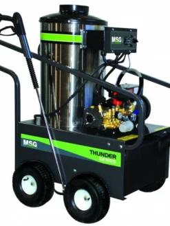MS Gregson Pressure Washers Thunder Mobile Electric Motor Hot Water Pressure Washer