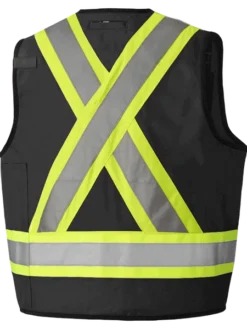 Pioneer CSA Surveyor's/Supervisor's Safety Vest - 600D Poly Oxford With PU Coating | Sizes Small - 5XL Hi-Vis Work Wear 24 Pioneer CSA Surveyor's/Supervisor's Safety Vest - 600D Poly Oxford With PU Coating | Sizes Small - 5XL Hi-Vis Work Wear