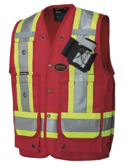 Pioneer CSA Surveyor's/Supervisor's Safety Vest - Cotton Duck | Sizes Small - 5XL 20 Pioneer CSA Surveyor's/Supervisor's Safety Vest - Cotton Duck | Sizes Small - 5XL