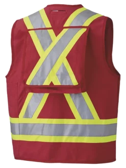 Pioneer CSA Surveyor's/Supervisor's Safety Vest - Cotton Duck | Sizes Small - 5XL 21 Pioneer CSA Surveyor's/Supervisor's Safety Vest - Cotton Duck | Sizes Small - 5XL