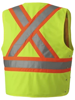 Pioneer Hi Viz Safety Vest - Tricot Poly Interlock - Adj. Sides | S/M - 4/5X Large Hi-Vis Work Wear 27 Pioneer Hi Viz Safety Vest - Tricot Poly Interlock - Adj. Sides | S/M - 4/5X Large Hi-Vis Work Wear