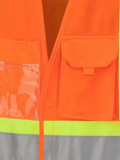 Pioneer Hi Viz Safety Vest - Tricot Poly Interlock - Adj. Sides | S/M - 4/5X Large Hi-Vis Work Wear 23 Pioneer Hi Viz Safety Vest - Tricot Poly Interlock - Adj. Sides | S/M - 4/5X Large Hi-Vis Work Wear