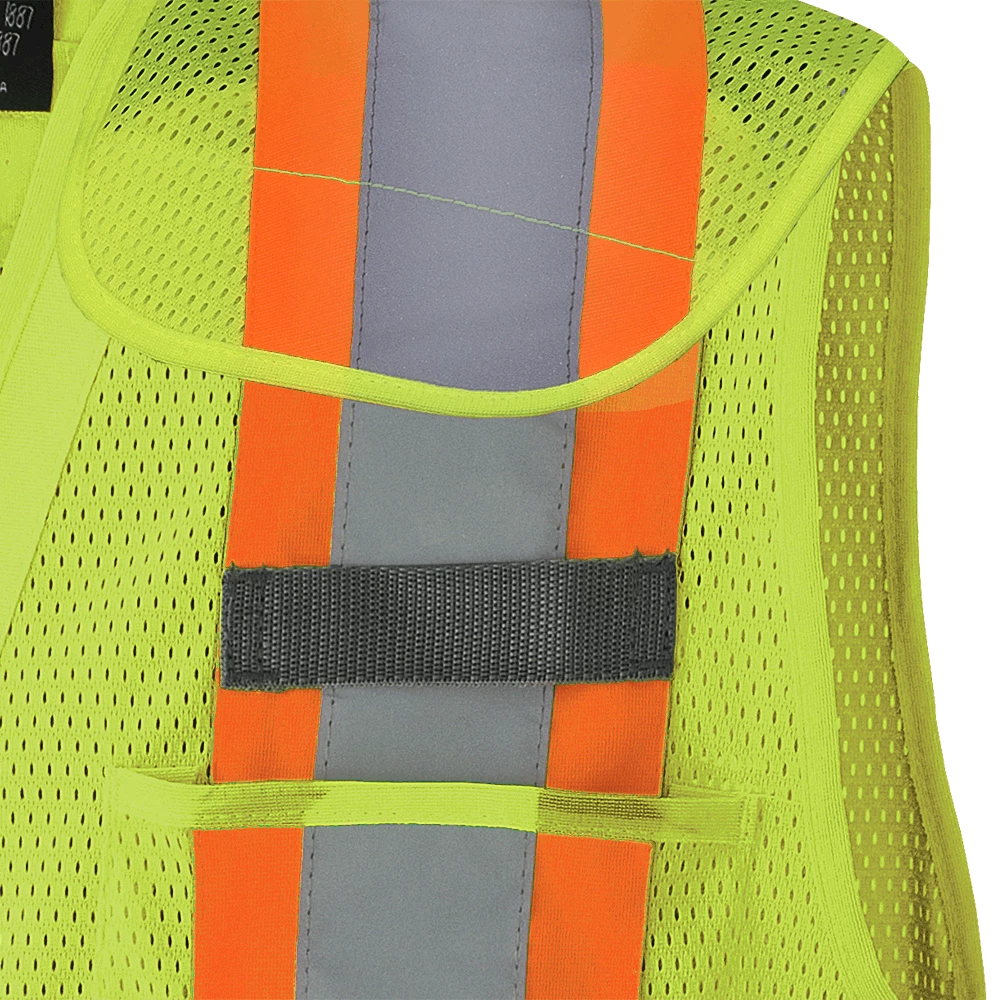 Pioneer Hi Viz Drop Shoulder Safety Tear-Away Vest Poly Mesh | Sizes XXS - 5XL 5 Pioneer Hi Viz Drop Shoulder Safety Tear-Away Vest Poly Mesh | Sizes XXS - 5XL