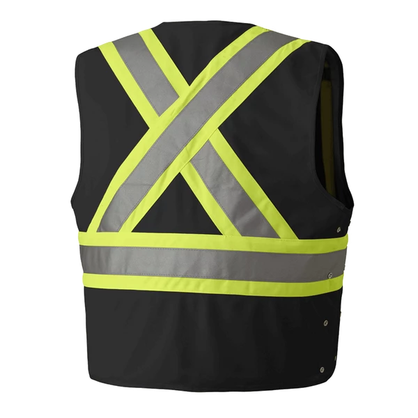 Pioneer Hi Viz Safety Vest - Tricot Poly Interlock - Adj. Sides | S/M - 4/5X Large Hi-Vis Work Wear 18 Pioneer Hi Viz Safety Vest - Tricot Poly Interlock - Adj. Sides | S/M - 4/5X Large Hi-Vis Work Wear