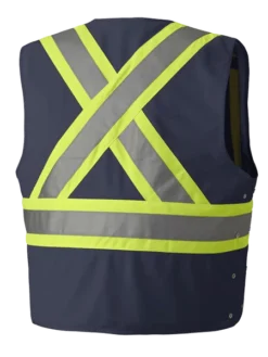 Pioneer Hi Viz Safety Vest - Tricot Poly Interlock - Adj. Sides | S/M - 4/5X Large Hi-Vis Work Wear 31 Pioneer Hi Viz Safety Vest - Tricot Poly Interlock - Adj. Sides | S/M - 4/5X Large Hi-Vis Work Wear