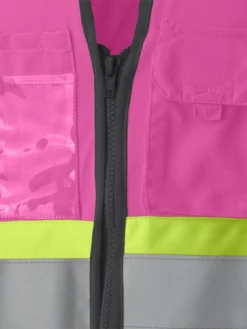 Hi-Vis Work Wear Pioneer Women's Solid Tricot Tear-Away Safety Vest | XS-2XL 32 Hi-Vis Work Wear Pioneer Women's Solid Tricot Tear-Away Safety Vest | XS-2XL
