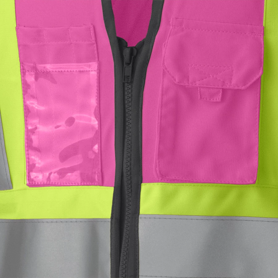 Hi-Vis Work Wear Pioneer Women's Solid Tricot Tear-Away Safety Vest | XS-2XL 17 Hi-Vis Work Wear Pioneer Women's Solid Tricot Tear-Away Safety Vest | XS-2XL
