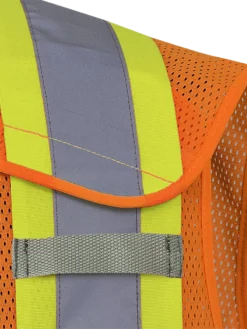 Pioneer Hi Viz Drop Shoulder Safety Vest With Snaps - Poly Mesh | Sizes Small - 5XL 12 Pioneer Hi Viz Drop Shoulder Safety Vest With Snaps - Poly Mesh | Sizes Small - 5XL