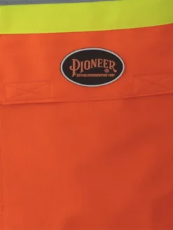 Pioneer Hi Viz Zipper Front Safety Vest - Tricot Poly | Sizes Small - 5XL Hi-Vis Work Wear