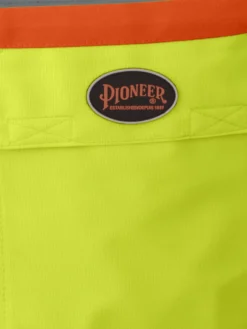 Pioneer Hi Viz Zipper Front Safety Vest - Tricot Poly | Sizes Small - 5XL Hi-Vis Work Wear