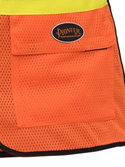 Hi-Vis Work Wear Pioneer Womens Breathable Mesh Tear-Away Safety Vest | XS-2XL