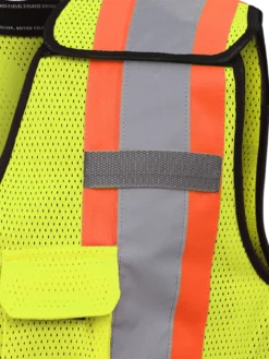 Hi-Vis Work Wear Pioneer Womens Breathable Mesh Tear-Away Safety Vest | XS-2XL