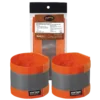 Pioneer Hi Viz 4" Adjustable Reflective Ankle Bands (Pair) | Orange Hi-Vis Work Wear