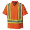 Hi-Vis Work Wear Pioneer Hi Viz Safety T-Shirt | Micro Mesh | Sizes XS - 5XL