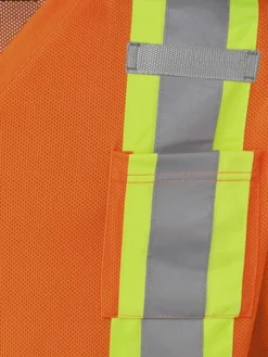 Hi-Vis Work Wear Pioneer Hi Viz Safety Long-Sleeved Shirt | Micro Mesh | Sizes Small - 5XL