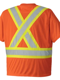 Pioneer Hi Viz Safety T-Shirt - Birdseye Poly | Sizes XS - 5XL