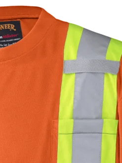 Pioneer Hi Viz Safety T-Shirt - Birdseye Poly | Sizes XS - 5XL