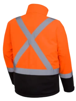 Pioneer Softshell Hi Vis Mechanical Strength Jacket | S-4XL Hi-Vis Work Wear