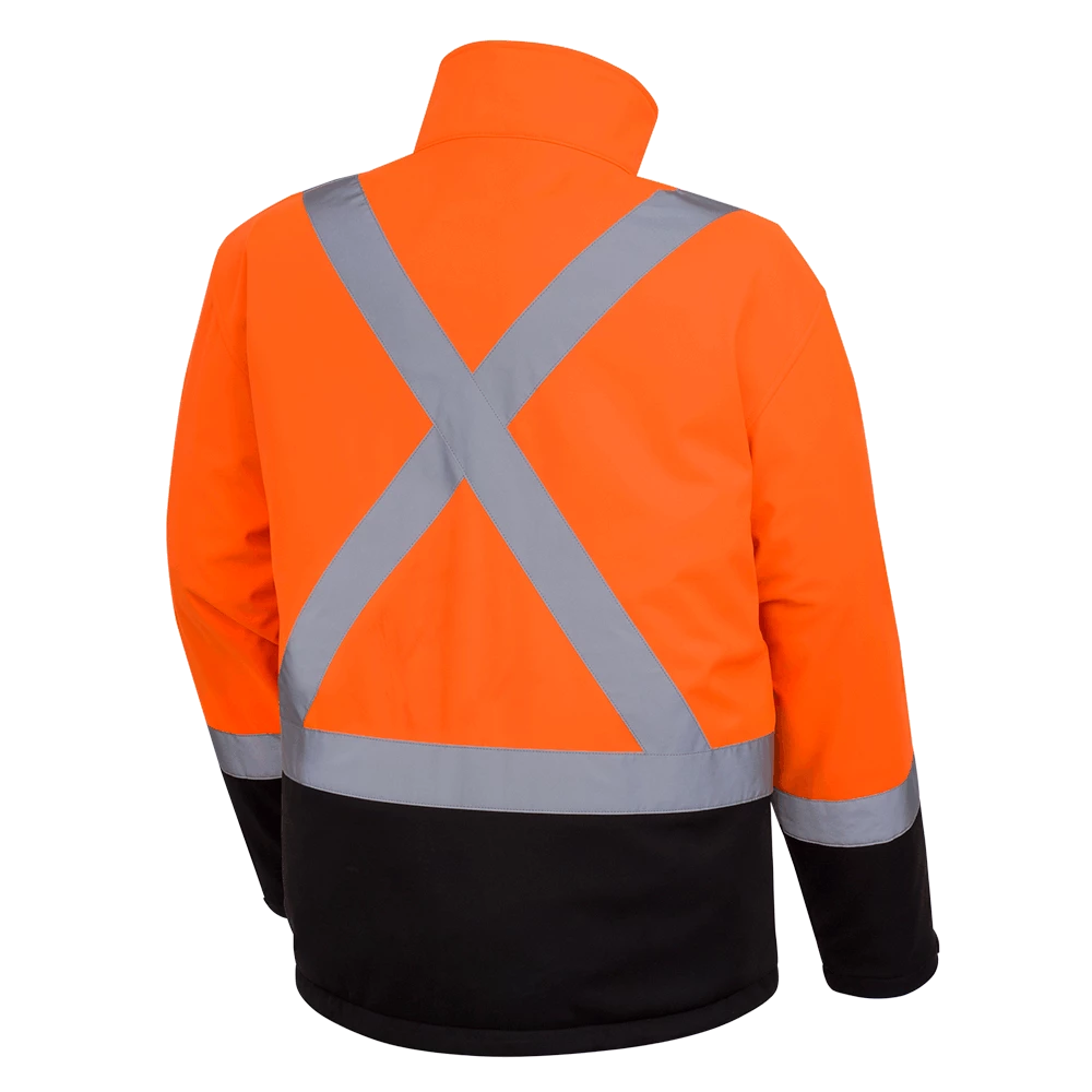 Pioneer Softshell Hi Vis Mechanical Strength Jacket | S-4XL Hi-Vis Work Wear 4 Pioneer Softshell Hi Vis Mechanical Strength Jacket | S-4XL Hi-Vis Work Wear