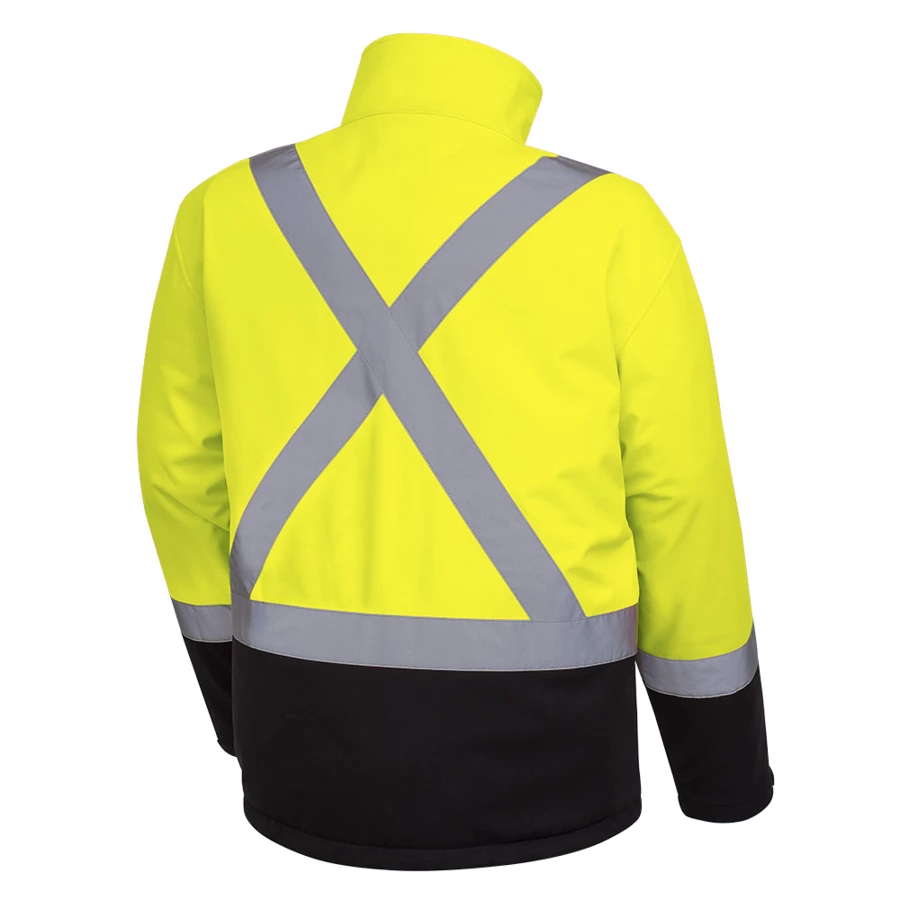 Pioneer Softshell Hi Vis Mechanical Strength Jacket | S-4XL Hi-Vis Work Wear 9 Pioneer Softshell Hi Vis Mechanical Strength Jacket | S-4XL Hi-Vis Work Wear