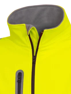 Pioneer Softshell Hi Vis Mechanical Strength Jacket | S-4XL Hi-Vis Work Wear 19 Pioneer Softshell Hi Vis Mechanical Strength Jacket | S-4XL Hi-Vis Work Wear