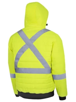 Pioneer Hi-Vis Ripstop Puffy Jacket | Yellow | S - 4XL