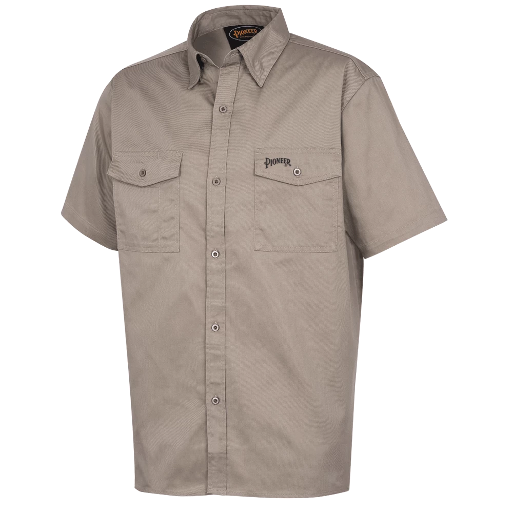 Work Wear Pioneer Poly/Cotton Short Sleeved Work Shirt | Sizes Small - 4XL 3 Work Wear Pioneer Poly/Cotton Short Sleeved Work Shirt | Sizes Small - 4XL