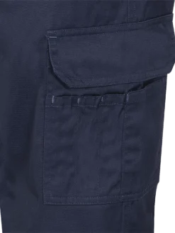 Pioneer Poly/Cotton Cargo Work Pants | Navy | Sizes Waist 30