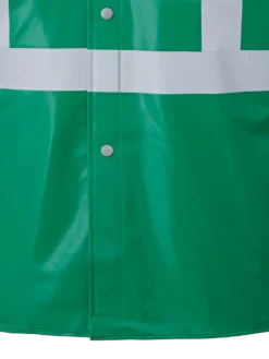 Flame Resistant Work Wear Ranpro CA-43® FR Chemical/Acid Resistant Safety Jacket - PVC/Poly | Green | Sizes Small - 4XL