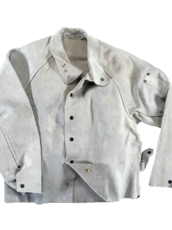 Flame Resistant Work Wear Ranpro FR Econoweld Jacket | Premuim Kevlar® | Stitched Leather | Sizes Medium - 3XL